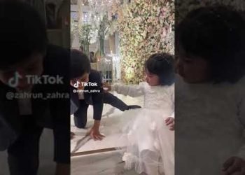 having fun with wedding | brother and sister wedding status | Zahrun & Zahra