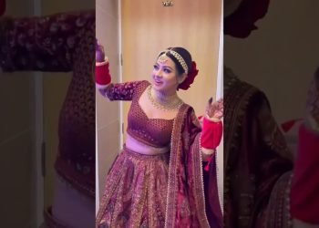 bridal shower|dulhan dance| indian dulhan| wedding videos #shorts