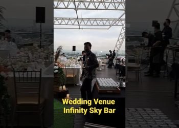 Wedding Venue | Infinity Sky Bar | Intimate Wedding #surabaya #jalantunjungan #shortsvideo