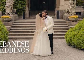 This Bride Wore a Dazzling Dolce and Gabbana Gown For Her Lake Como Wedding!