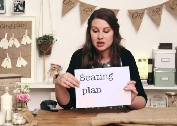 The Handmade Wedding: Country-style seating plan