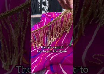 How I designed My Lehenga BLOUSE For My Friend’s Wedding #bridesmaids #shorts