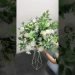60cm 3/4 White Rose Green Leaf Wedding Table Centerpieces Floral Ball #floraldesign #wedding #table