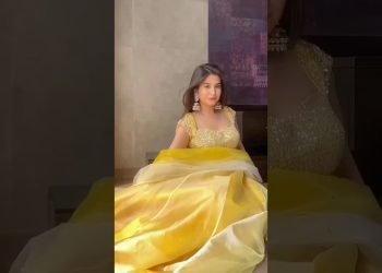 ????????beautiful bride yellow dress ????????‍♀️#shorts #viral #video #shortsfeed