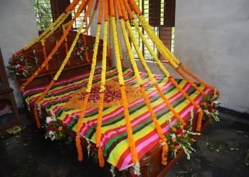 Wedding Bed Room Design Idea With Flower Lovely Basor Ghor Decoration Step by Step