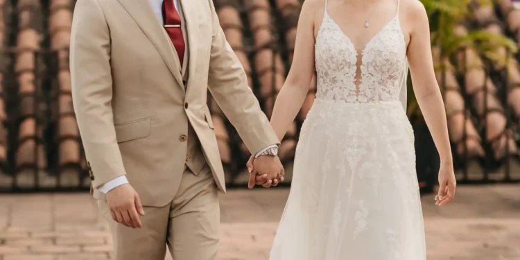 Real Martina Liana Bride Sharon + Carlos – Pretty Glad Love – Wedding Blog