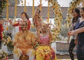 Ola and Ishan intimate wedding at Delhi