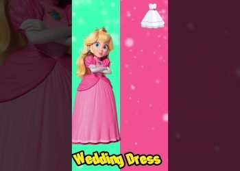 Mario when wearing a marriage dress? #shorts #mario