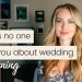 12 Things No One Told You About Wedding Planning