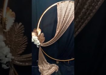 wedding stage backdrop decoration ideas DIY #shorts #youtubeshorts #viral #trending