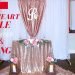 Sweetheart Table Decor DIY | DIY Wedding Draping Techniques
