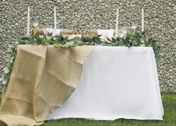 Rustic Wedding Sweetheart Table Inspiration