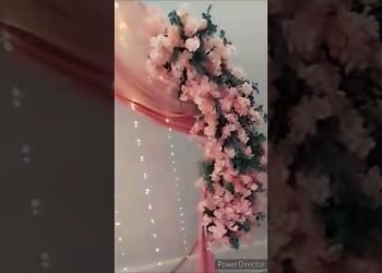 wedding decoration ideas DIY backdrop flowers #shorts