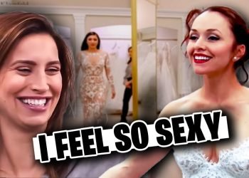 BRIDE loves her SEXY WEDDING DRESS on Say Yes to the Dress