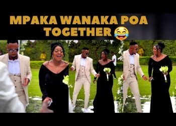Eish How Jackie Matubia & DJ Mo Shut Down Wedding Leaving Even Some Fans Saying Beautiful Couple ????