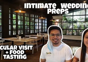 Intimate Wedding Preps | Ocular Visit + Food Tasting | Lola Cafe | Small Wedding Venue