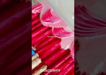 Curtains design for wedding room