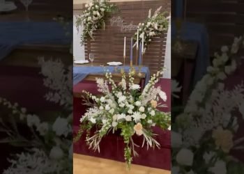 What a shocking wedding setup by @rentalsandink! ❤️???????? #repost #weddingdecor #weddingideas #shorts