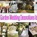 40 Garden Wedding Design Decorations Ideas