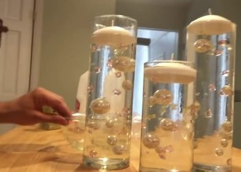 Easy DIY Wedding Centerpiece with Floating Candles | Step-by-Step Tutorial