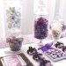 Elegant Purple Wedding Candy Bar – Enchanted Empire, Event Artisans