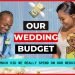 OUR WEDDING BUDGET BREAKDOWN || JAMAICAN WEDDING