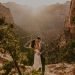Zion Intimate Wedding | Cliffside Vows, ATV tour, Mountain climbing, Golden Light | Red Rock Cinema
