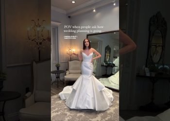 When people ask how wedding planning goes…