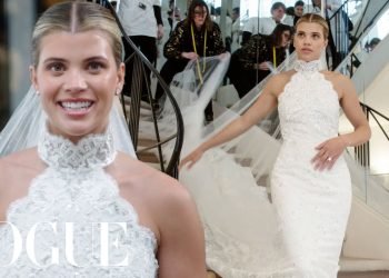 Sofia Richie’s Wedding Dress Fitting | Vogue