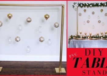 DIY PVC Table Stand | DIY Wedding Decor | DIY Glam Party Decor