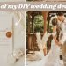 EVERYTHING I DIYED FOR MY WEDDING ???? // Cricut Wedding Projects + DIY Wedding Decor Ideas