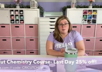 Cricut Rolled Paper Flowers + LAST CHANCE for 25% off Cricut Chemistry