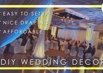 (3) POPULAR DIY WEDDING DECOR + DRAPING IDEAS (EASY AFFORDABLE)