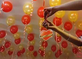 Wedding night Romantic Room Decoration ideas, surprise, anniversary, birthday, valentine's day