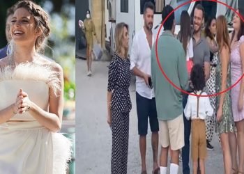 Hande Erçel and Kerem Bürsin got intimate at their mutual friend's wedding!