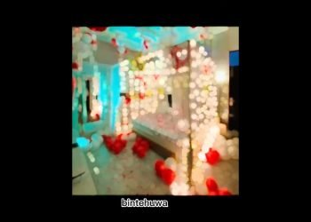 First night Room decoration 2023||bridal room decoration #newvideo #wedding #bedroom @bintehuwa936