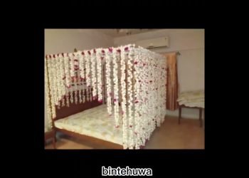 First night room decoration ||bridal room decoration #newvideo #wedding #bedroom #trendingshorts