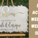 DIY Acrylic Welcome Wedding Sign | Wedding Sign Using Cricut