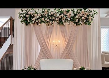 DIY- Floral Backdrop DIY- Wedding Backdrop