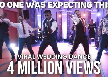 An EPIC Groom Surprise Wedding Dance | Get Fit With Rick