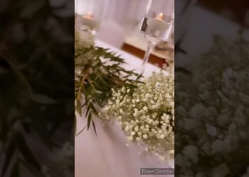 DIY dollar tree centerpiece wedding decoration #shorts