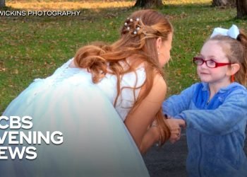 5-year-old girl with autism mistakes bride for Cinderella