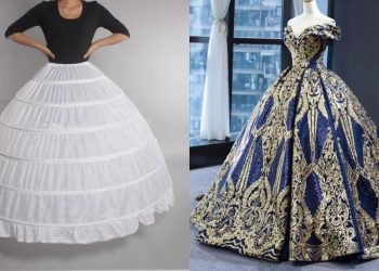 How you can make a HOOP SKIRT for BALL GOWN | PETTICOAT for WEDDING GOWN