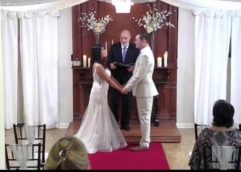 Kevin and Brianna's August 21, 2023 ceremony on the Virginia Beach Wedding Chapel