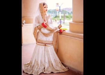 nikkah ceremony dress gharara design #gharara  #shorts #viralshorts