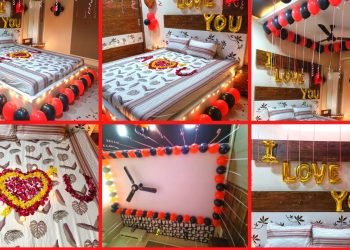 Wedding Night Bedroom Decoration Ideas – Room Decoration Ideas For First Wedding Night | het decor