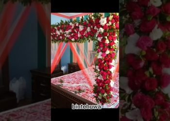 first night bridal room decoration ideas 2023 #newvideo #wedding #recent #bedroom