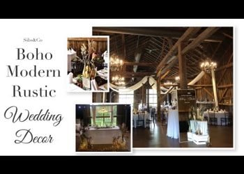 Modern Rustic Boho Wedding Decor