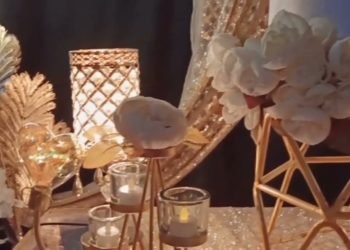 Best wedding decoration / wedding cake table decoration ideas