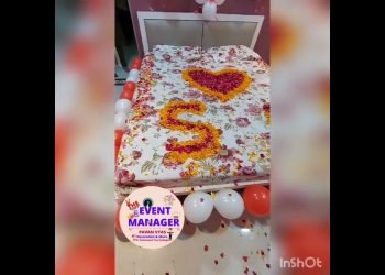 wedding First night bedroom decoration idea | First night Room Decoration | romantic Room Decoration